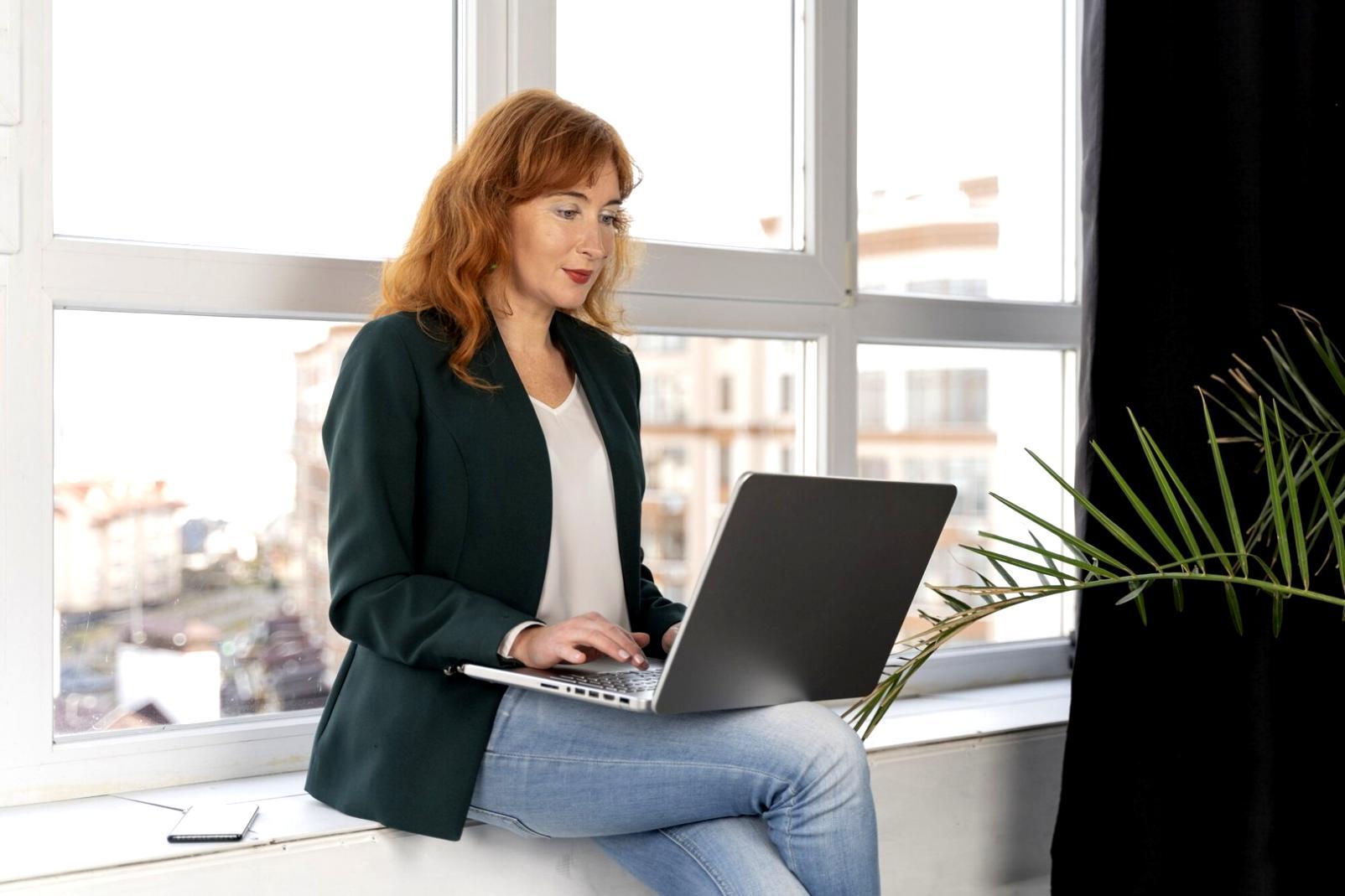 Análisis de datos financieros y gráficos de tendencias empresariales